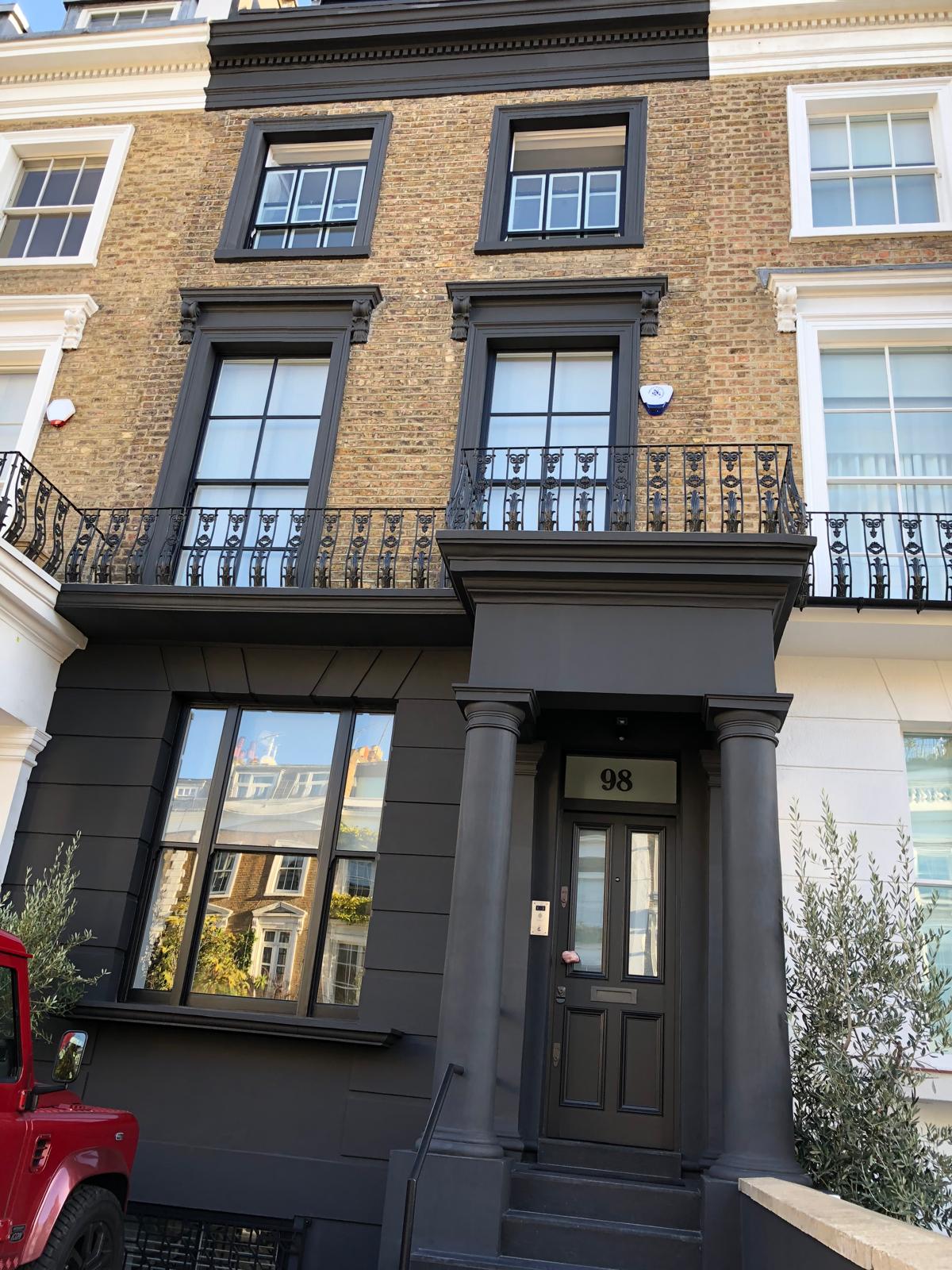 Ledbury Road striking exterior facade